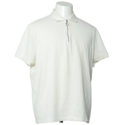 H&M, Poloshirt, Größe: XL, Weiß, Einfarbig, Unisex (Erwachsene) #zBf