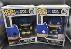 Funko Pop! SET! 8-Bit Batman #01 & Batgirl #02 2017 NYC Exclusive DC Super Hero