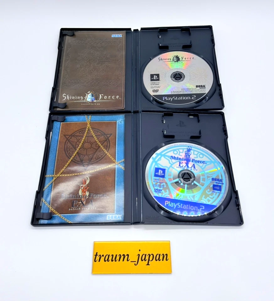 Shining Force NEO EXA Wind Tears Lot of 4 Set PS2 PlayStation 2 Japanese Tested - Image 3 of 4