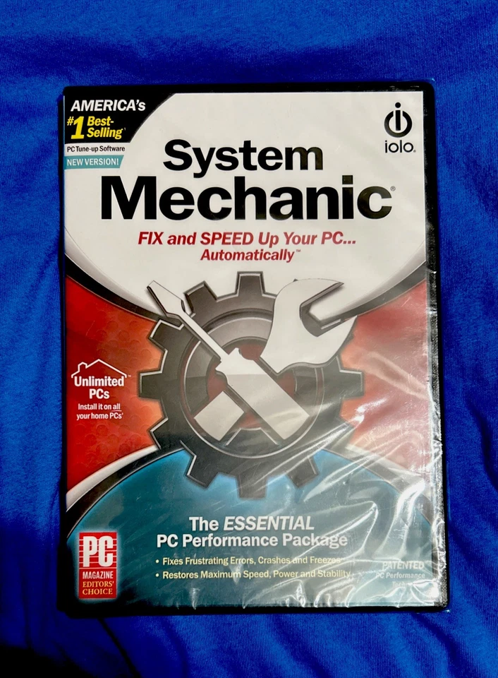 iolo System Mechanic - SEALED - Fixes Errors, Crashes  - Windows 7, 8 Vista XP - Image 2 of 2