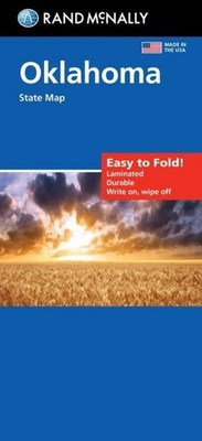 Rand McNally Easy to Fold: Oklahoma State Laminated Map Rand Mcnally