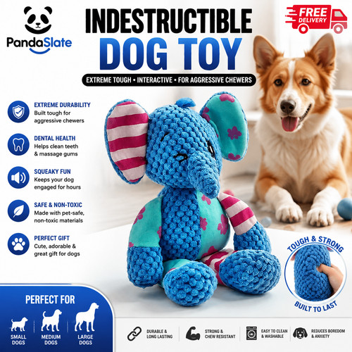 Indestructible Dog Toys Extreme Tough Interactive Toy for Aggressive Chewers