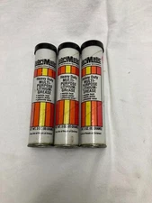 Lot of 3 LubriMatic Heavy Duty Multi-Purpose Lithium Grease 3oz Cartridges NOS