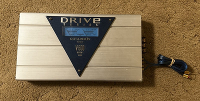 Crunch V-600 Drive Series Amplifier USA 600W RMS 2 CHANNEL
