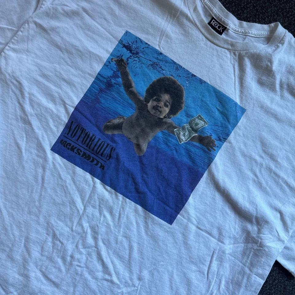 Rocksmith Notorious B.I.G. Camiseta Nirvana Nevermind Foto 2 de 4