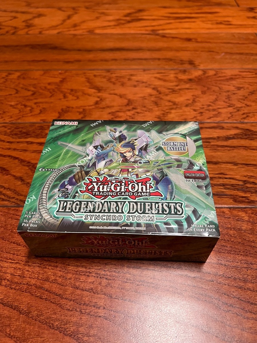yugioh legendary duelists synchro storm booster box Amazon.com: Yu-Gi-Oh! Yugioh Legendary Duelists Synchro Storm Booster Box main image 0