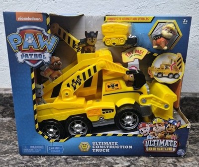New! Paw Patrol Ultimate Rescue Ultimate Construction Truck. New In Box