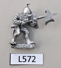 Chaos Hobgoblin with Halberd  - (L572)  Metal