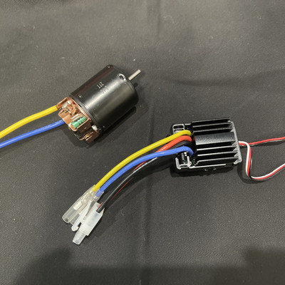 WP-1040 540 21T RC Brushed ESC Motor Combo Fits Tamiya 1/10 TT01 TT02 RC Car