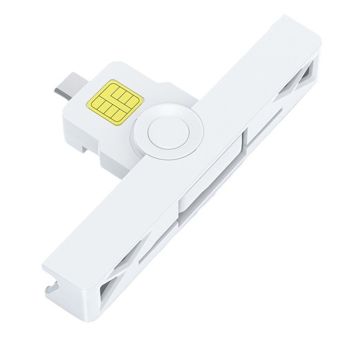 2X(-Kartenleser USB C Faltbar Typ C Common Access Steuererklärung S5892