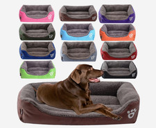 Pet Dog Cat Bed Calming Sleeping Kennel Puppy Super Soft Mat Pad Warm Nest