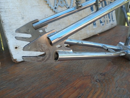 Diamond Back BMX Frame OG 1990s Old School BMX Race 20 97 96 Race Bike Chrome - Picture 7 of 24