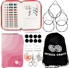 Knitpro Dreamz Regal Set 4 Inch Circular Knitting Needles Size 2.5, 3, 4, 5, 6,