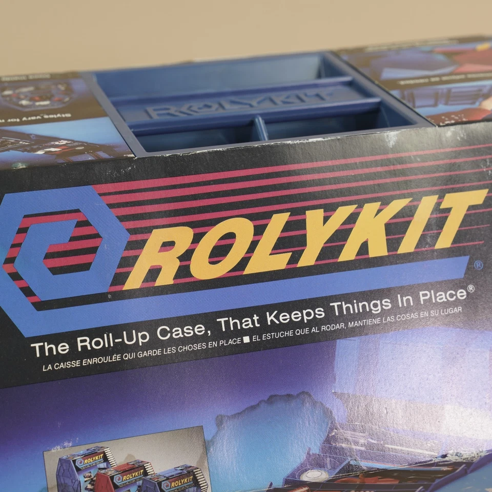Rolykit S14 Red Organizer Roll Up Case Art Crafts Fishing Sewing Jewelry NOS - Image 2 of 4