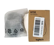 Logitech M720 Triathlon Multi-Device Wireless Mouse, Bluetooth w/ USB Dongle
