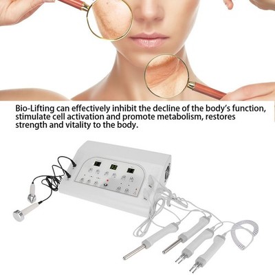 Ultrasound Galvanic BIO Skin Lifting Whitening Facial Cleaner Beauty Machine SPA