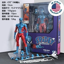 CT Toys MAFEX No.190 Web-Man Comic Ver. Spider-man Action Figure Boxed US STOCK