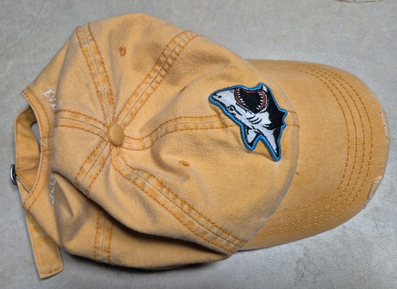 American Eagle Distressed Strapback Baseball Cap … - image 9