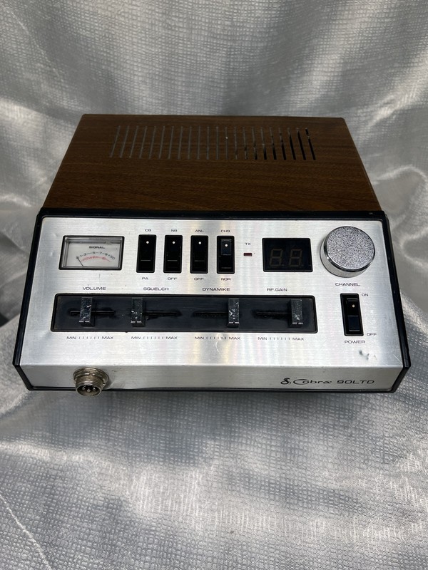 Cobra 90 LTD Vintage CB Base Station Radio Tested Working Near Mint