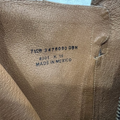 Frye Jordan Strap Tall Leather Riding Boots Brown Women’s Size 7.5 B Knee High - Picture 21 of 23