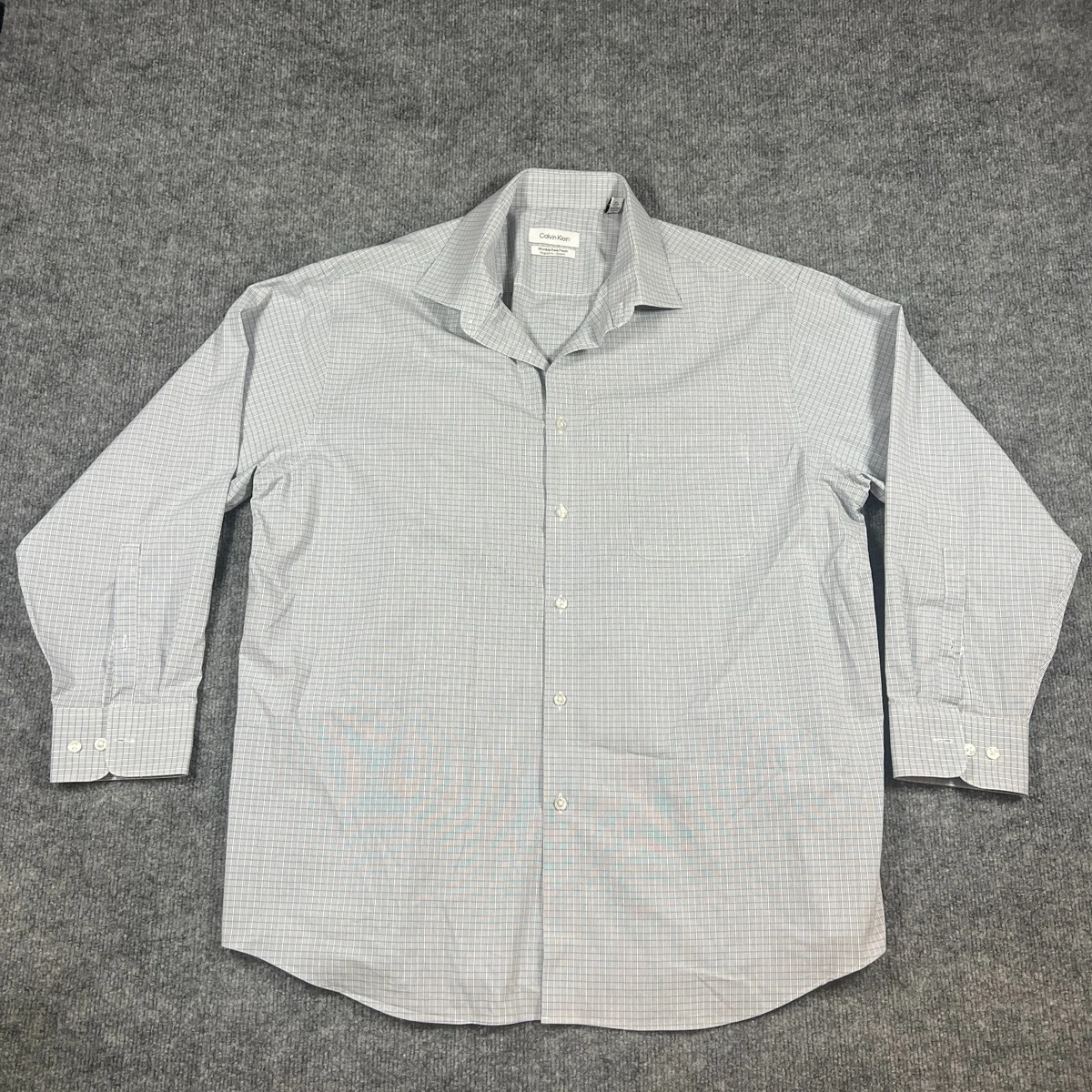 Calvin Klein Short Sleeve Regular Fit Dress Shirts for Men for sale | eBay
