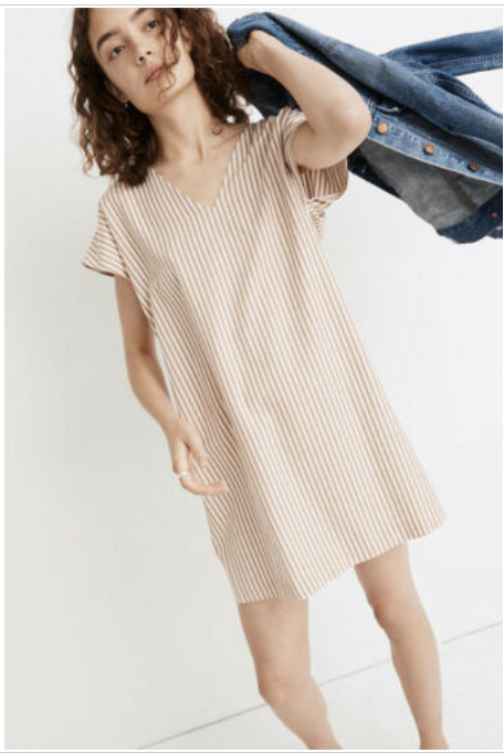 madewell brown gingham dress Camille Maxi Dress - Cocoa main image 1