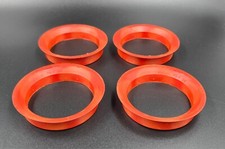 Borbet  4x Zentrierringe 64,0-56,6 / 64,0 auf 56,6 blutorange orange 5488-7 Opel