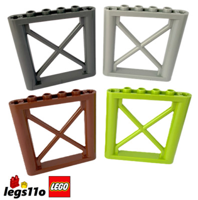 LEGO Gerüst Stützträger 1x6x5 Wandpaneel NEU 64448 Farbe & Menge auswählen