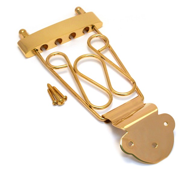 Gold Long Deluxe 4string Bass Guitar Trapeze Tailpiece BTPLDTG eBay