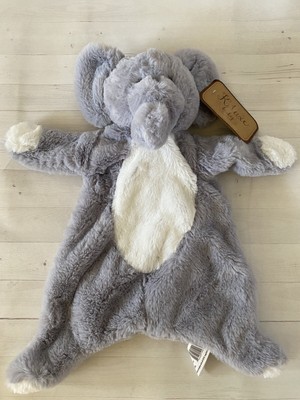 k luxe baby blanket with rattle