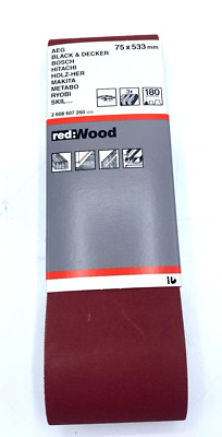 BOSCH Pro  X440 Schleifband 3er SET 75 x 533mm K180 2608607260 Schleifpapier