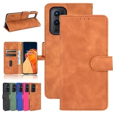 For OnePlus 9/9Pro/Nord N100/N10 5G Leather Wallet Magnetic Matte Case Cover