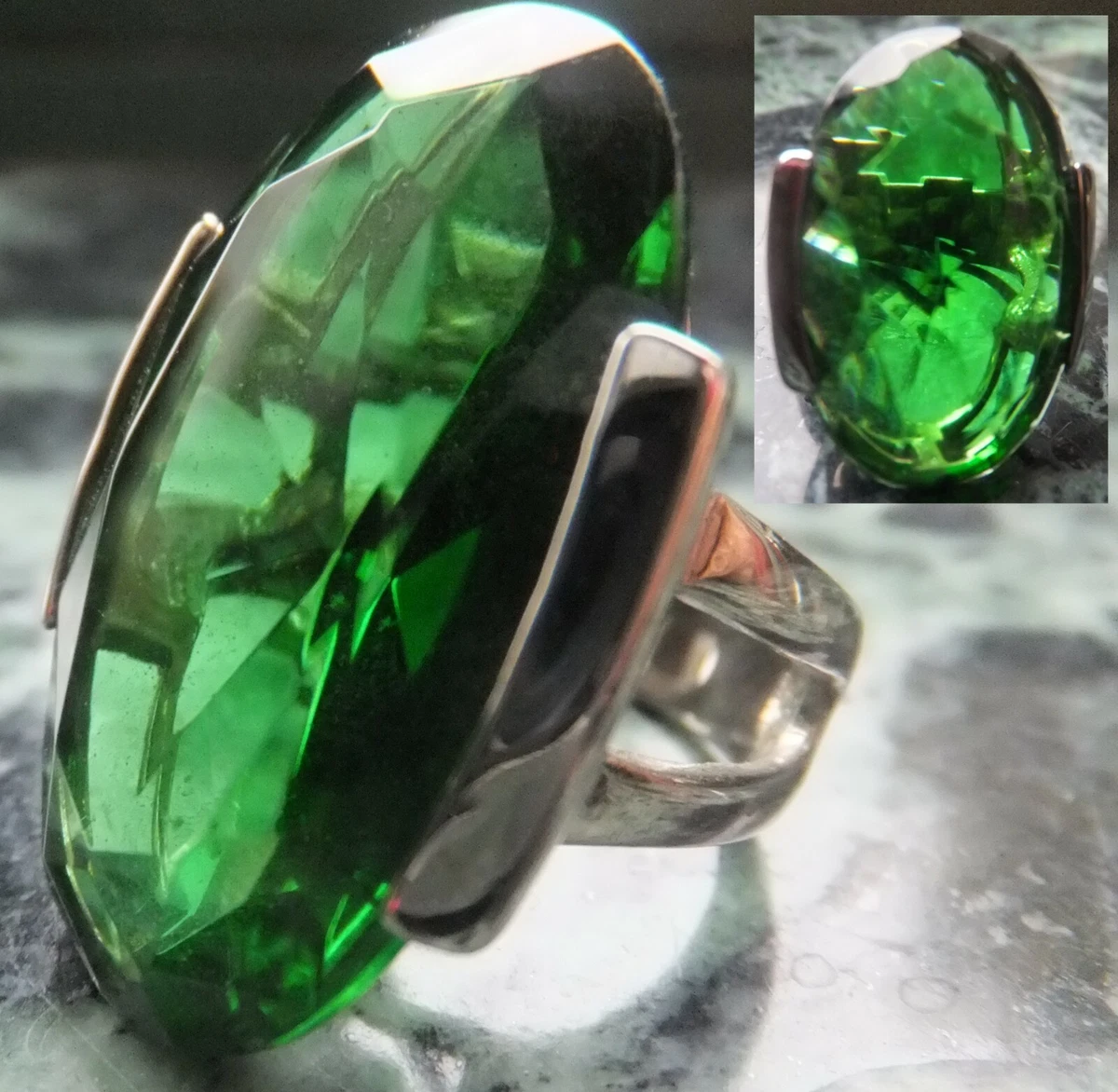 Bague Fantaisie Vintage Créateur Taille 51