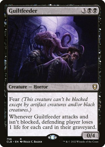 1x Guiltfeeder- NM - Battle for Baldur's Gate - SPARROW MAGIC - 第 1/1 張圖片