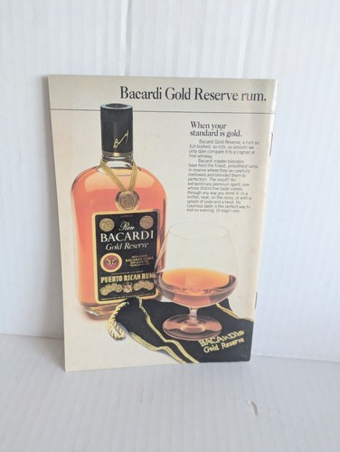 Vintage 1987 Bacardi Rum Recipe Book Come to Bacardi - Picture 3 of 3