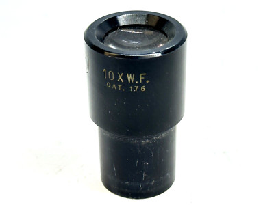 American Optical Cat. 176 Microscope Eyepiece 10X W.F
