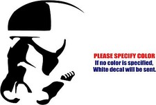 Vinyl Decal Sticker - Star Wars Stormtrooper 03 Car Truck Bumper JDM Fun 7"
