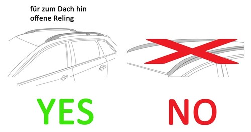 Dachbox JUXT400L+Dachträger CRV135 für für Mercedes ML II 5Türer 05-11 - Bild 5 von 5