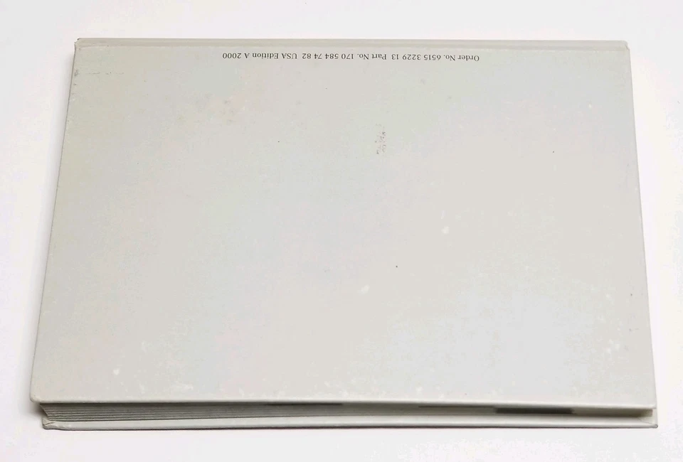 2000 MERCEDES BENZ SLK230 SLK 230 КУПЕ ТРАНСФОРМИРУЕМЫЙ КОМПРЕССОР РУКОВОДСТВО ПОЛЬЗОВАТЕЛЯ  - Изображение 2 из 2