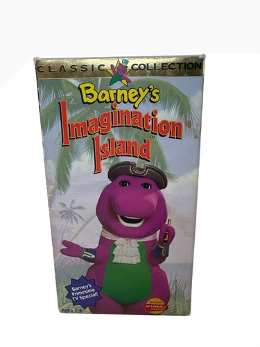 Barneys Imagination Island VHS Tape Classic Collection Ages 1+