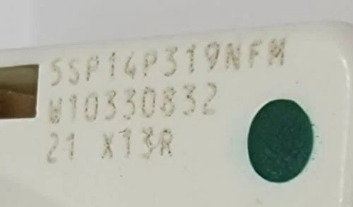 正品冰箱 Maytag 启动继电器部件 #W10330832 — 第 4/4 张图片