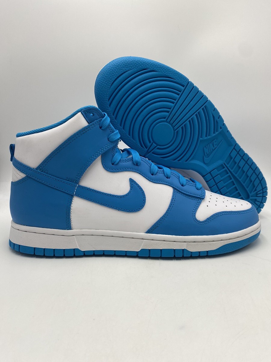 Size 11.5 - Nike Dunk High Laser Blue for sale online | eBay