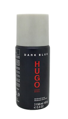 Hugo Dark Blue, Hugo Boss, First Edition, Deodorant Spray, 150ml. Neu
