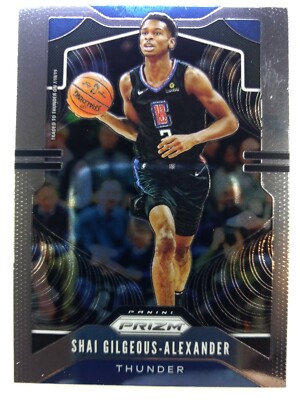 2019-20 Panini Prizm Shai Gilgeous-Alexander #122, OKC Thunder