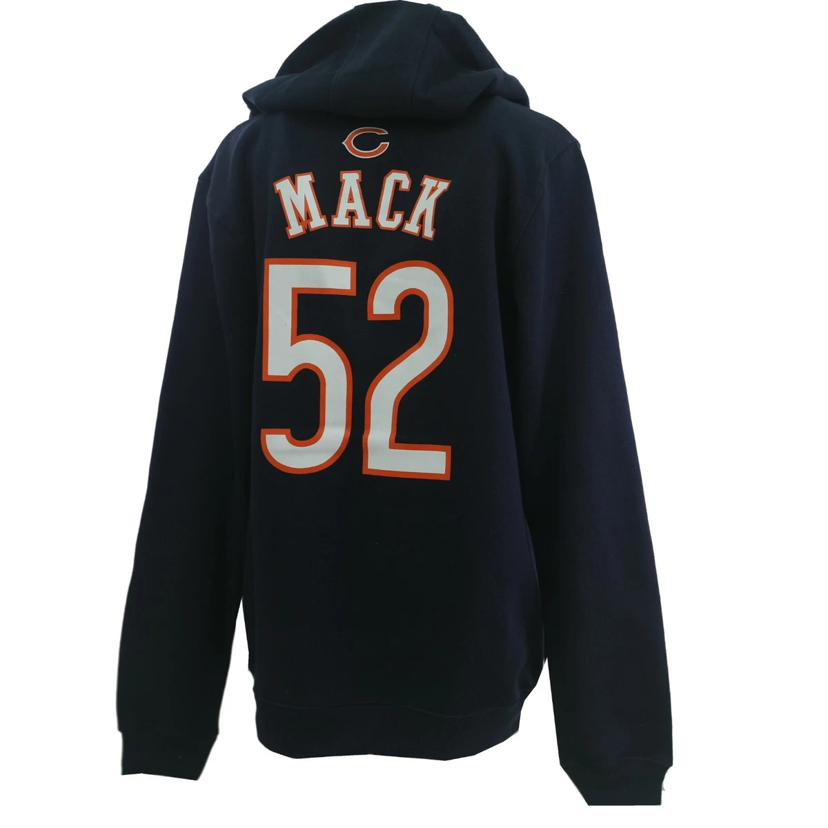 Chicago Bears NFL Khalil Mack Kids Youth Size Hooded Sweatshirt