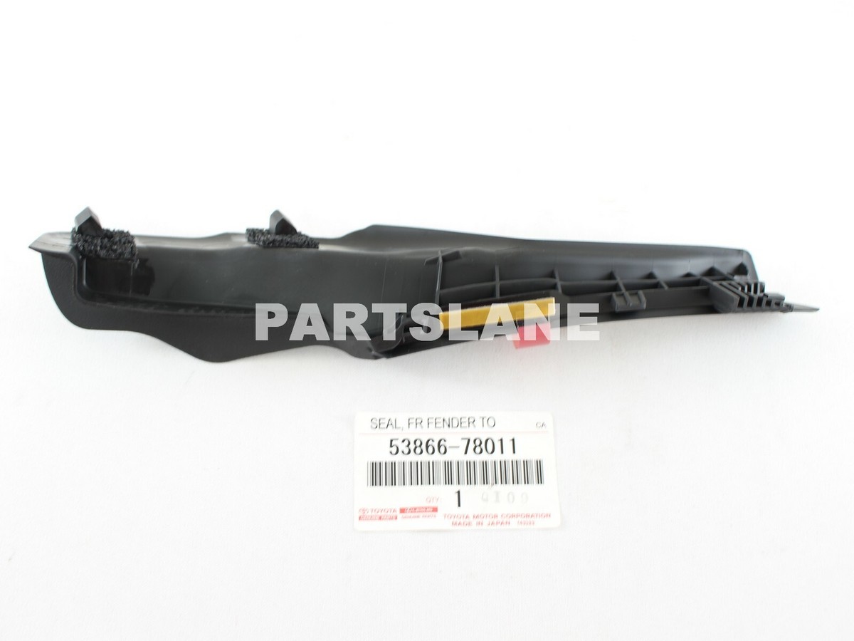 5386678011 Genuine Toyota Seal FR Fender to 53866-78011 for