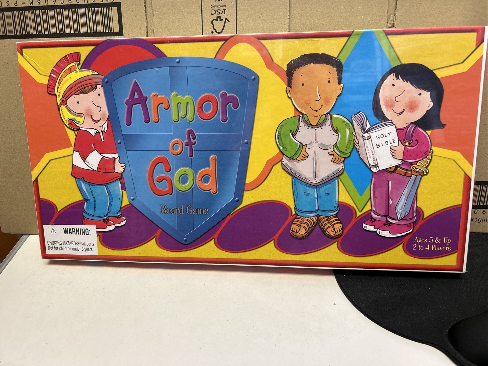 Educational Year 2000 Board Game : Armor Of God Children Religious ...