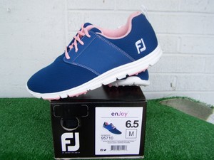 ladies navy blue golf shoes