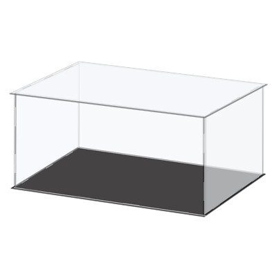 Acryl Vitrine Box Würfel Lagerung Kleine Montieren Schaufenster 41x3 1x 20,5 cm