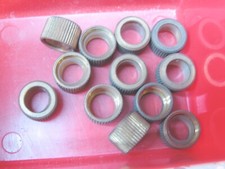 Lot of FESTO )  Brass Hose Caps, M12 x 1.5mm, Fittings (See Photo)